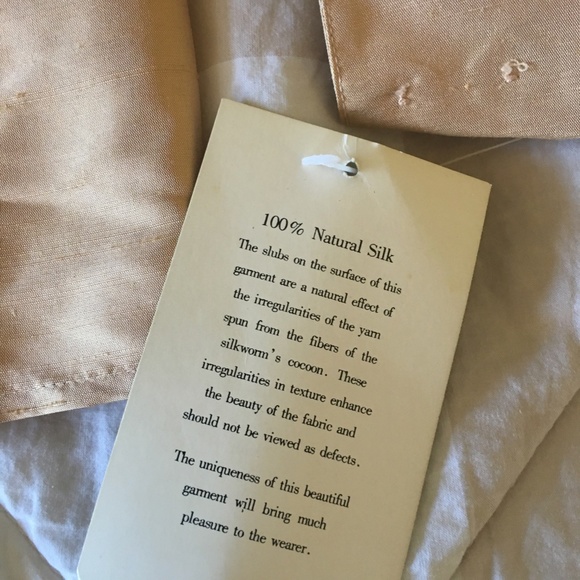 Worthington Silk Classy Elegant Button Down Shirt - Picture 7 of 9